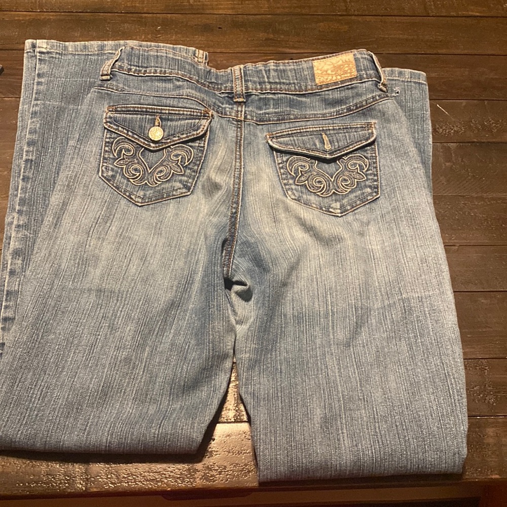 low rise y2k grunge flare jeans